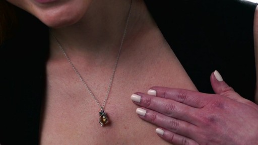 Lab-Created Multi-Gemstone Frog Pendant 