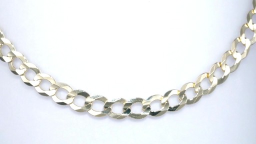 4.7mm Curb Chain Necklace in 14K Gold 