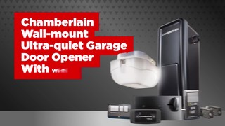 Chamberlain Wall-Mount Ultra-Quiet Garage Door Opener with WiFi