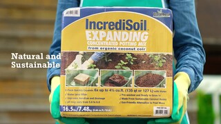 IncrediSoil Expanding Concentrated Potting Mix, 2-pack | Costco